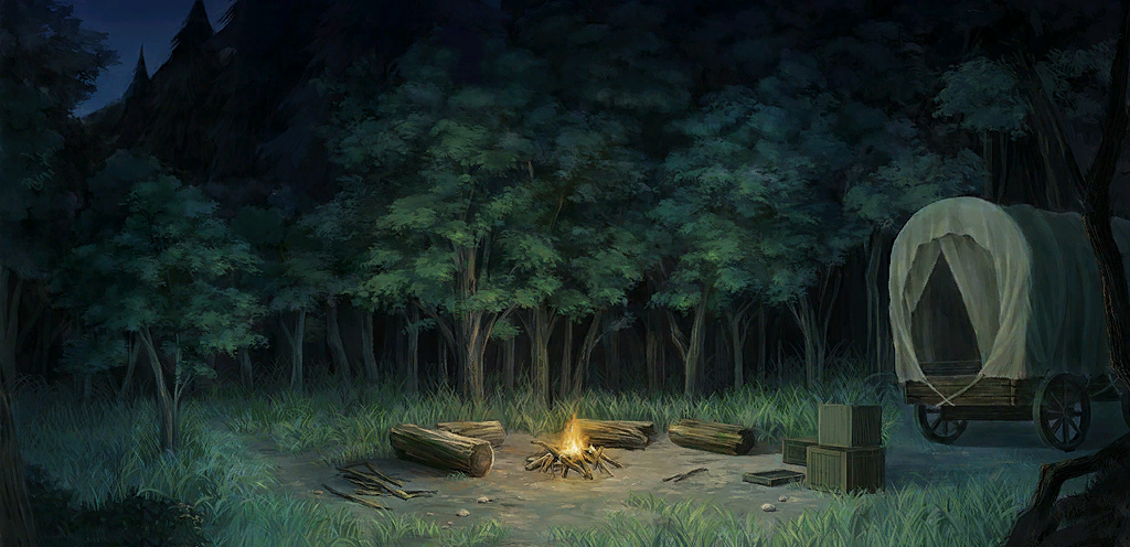 51 - Campamento (noche)
