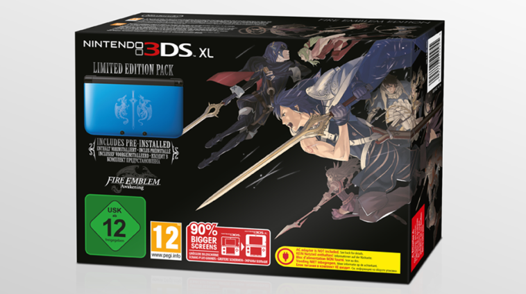 3DS XL (Pack especial europeo)
Palabras clave: Tiki Vaike Tharja Sumia Kellam Virion Frederick Sayri Flavia Lissa Lucina