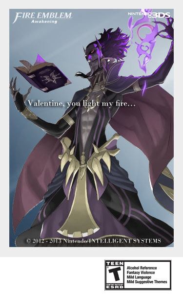 Tarjeta de San Valentín
Puesta en el facebook oficial de Nintendo 3ds.

