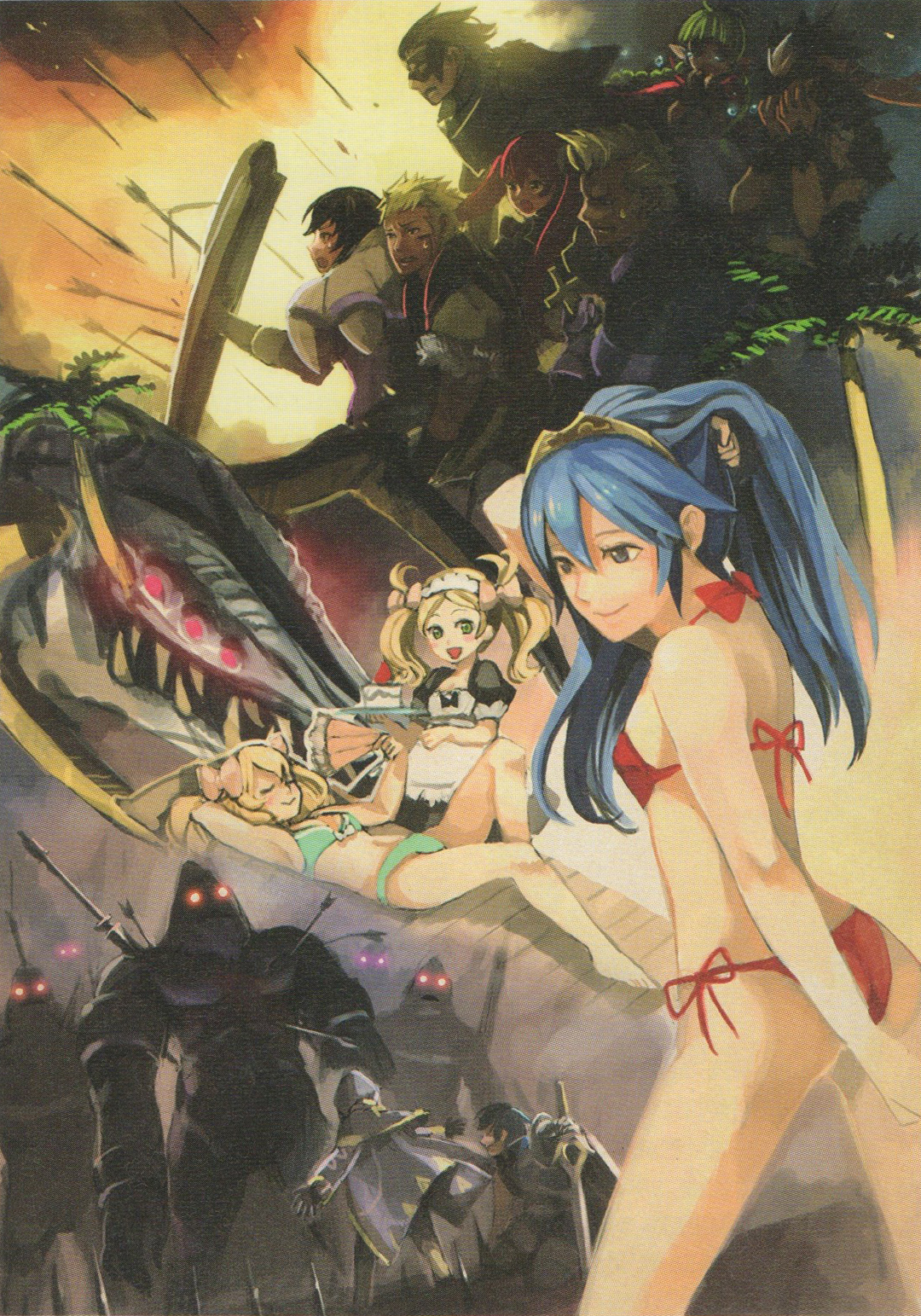 Serie 2 de DLC
Futuro pasado, Estival, y Desafíos.
Palabras clave: Nah Yarne Gerome Brady Severa Owain Kjelle Lucina Lissa Maribelle Grima Chrom Robin
