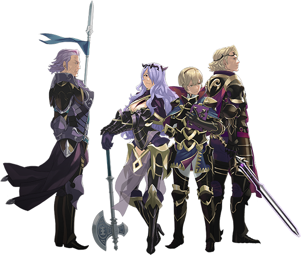 Gunter, Camilla, Leo, Xander
