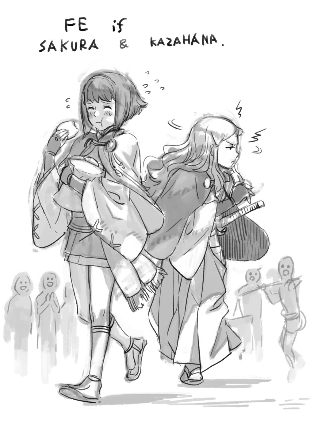 Sakura y Hana

