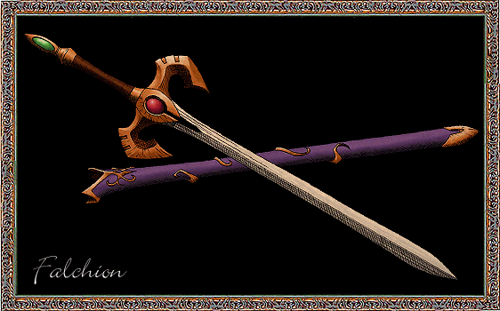 Falchion
Palabras clave: arma