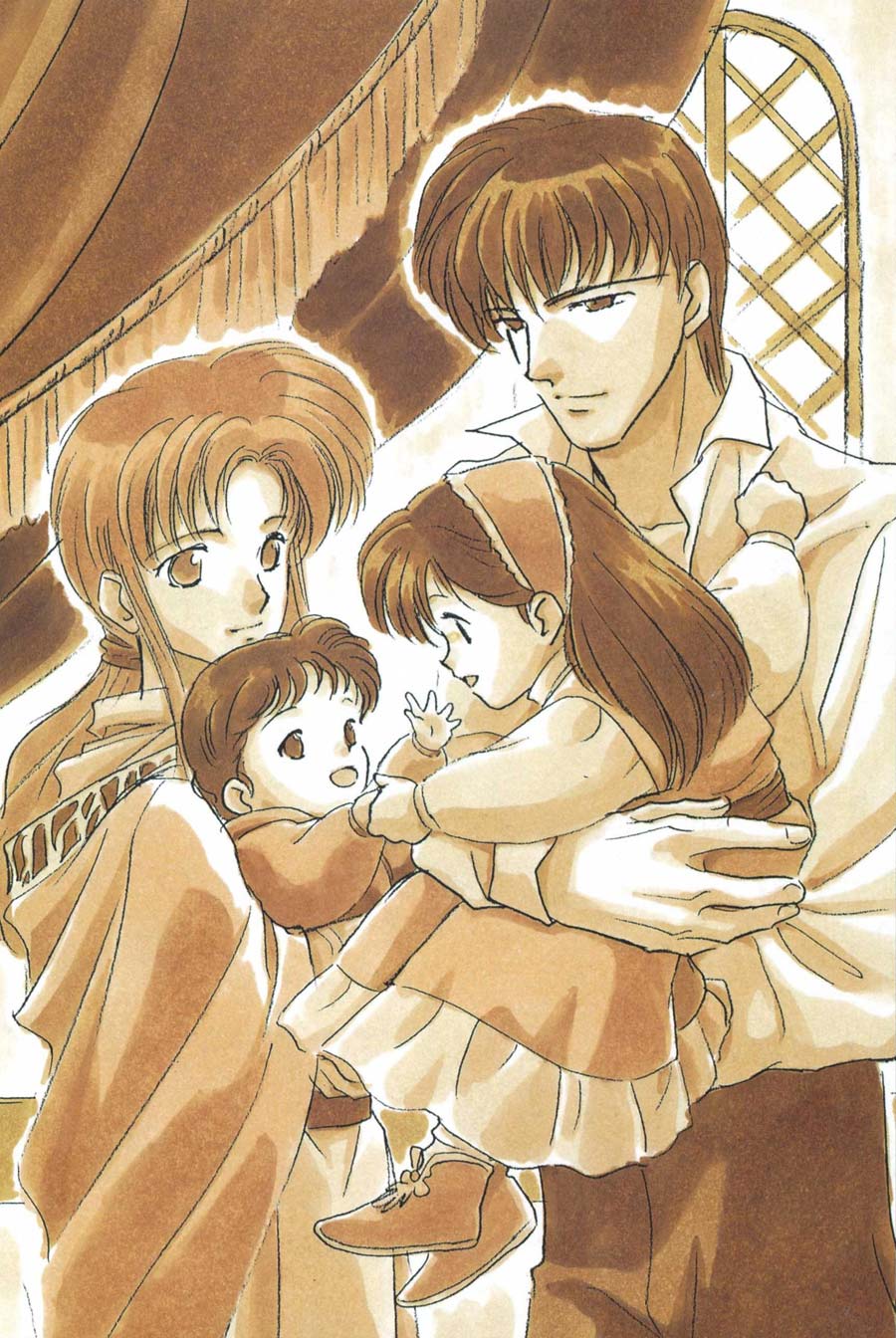 Ethlyn, Quan, Altena y Leif
