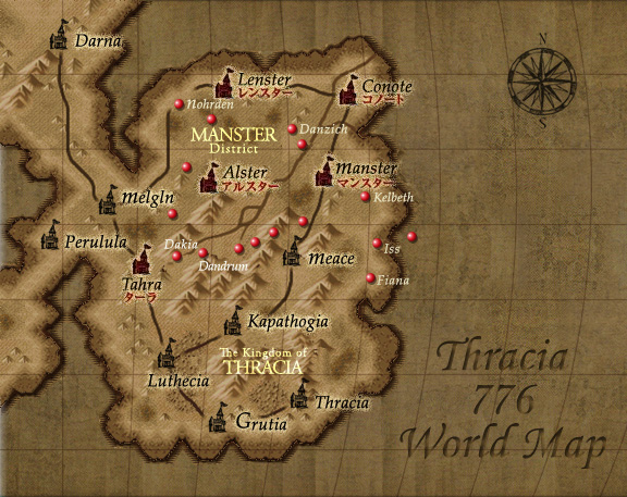 Mapa de Thracia
