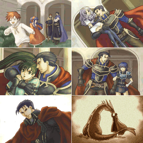 CG 4
Mostradas en el sitio oficial Fire Emblem Museum, diferentes a las del juego.
