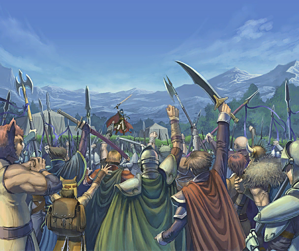 19 - Ike animando a soldados
