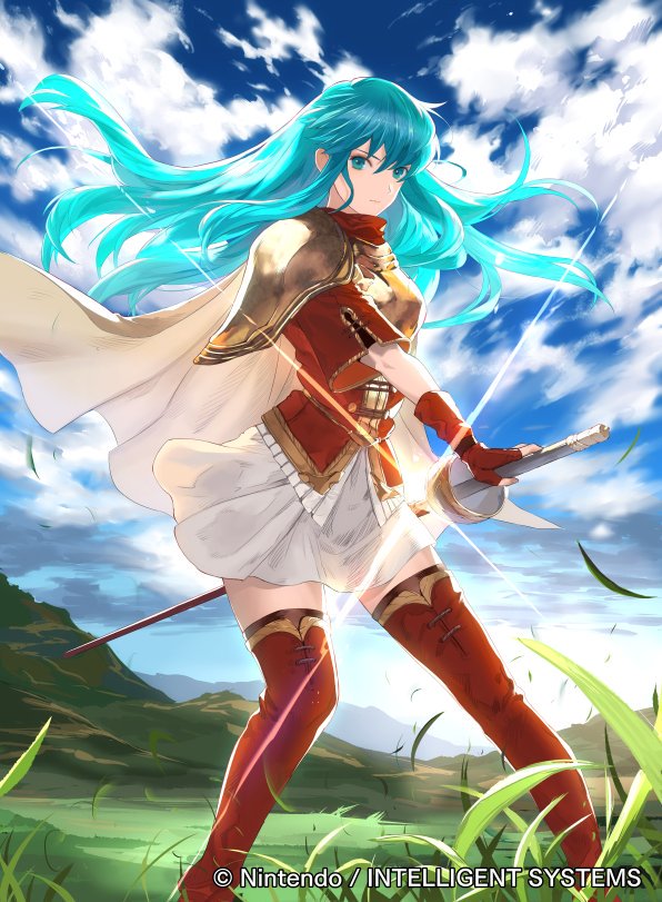 Fire Emblem Cipher Ilustraciones Completas Eirika Artworks E 