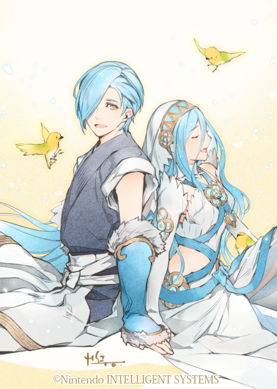 Azura y Shigure
Ilustración por para CD de Cipher.
Palabras clave: No-cartas