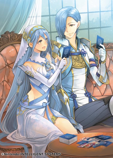 Azura y Shigure
Ilustración por Toyo, para CD de Cipher.
Palabras clave: No-cartas