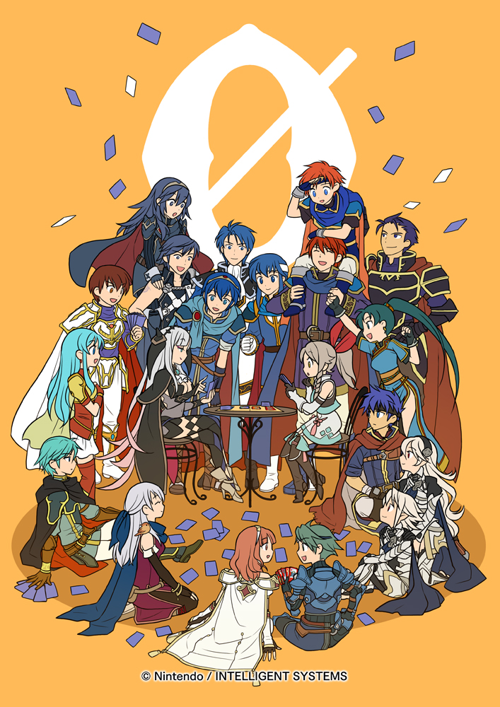 Grupo
Ilustración por Senri kita.
Palabras clave: No-cartas Lucina Chrom Cigur Seliph Roy Eliwood Marth Leif Hector Lyn Shade Emma Eirika Ike Corrin Alm Celica Micaiah Ephraim Yune