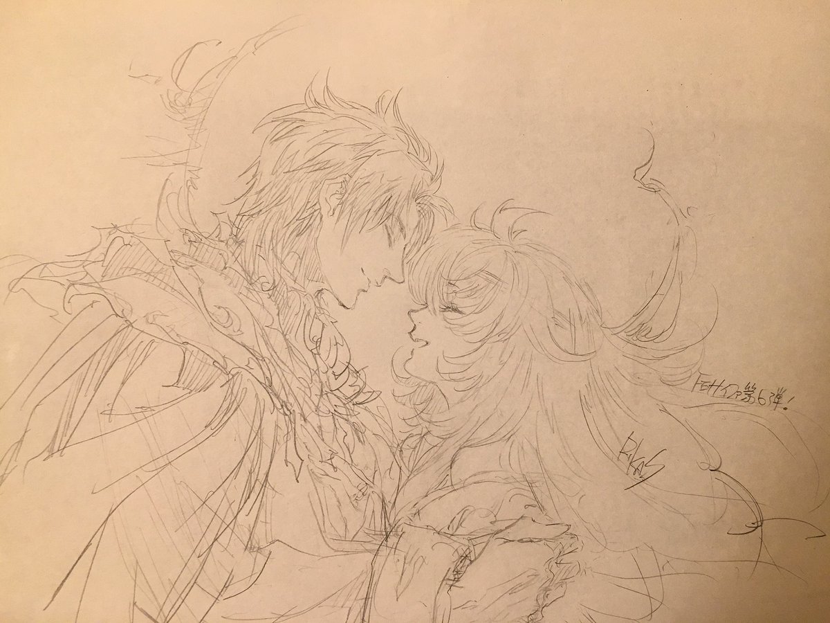 Sigurd y Deirdre
Esbozo por Suzuki Rika (ilustradora de FE4).
Palabras clave: No-cartas