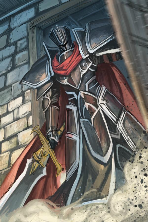 Caballero negro
Esbozo por Daisuke Izuka
Palabras clave: No-cartas Black Knight