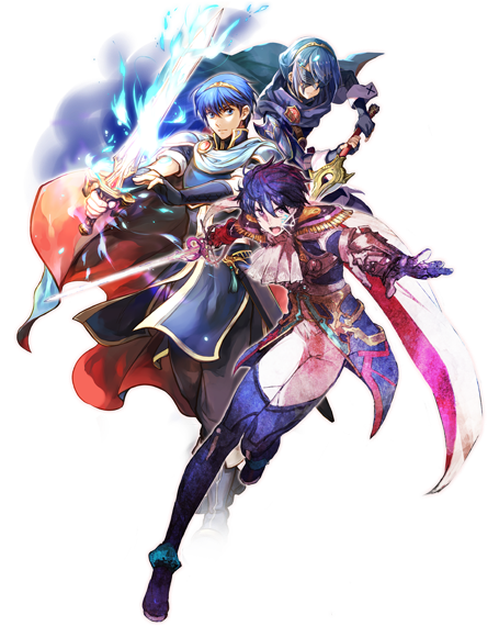 Lucina, Marth, Itsuki
