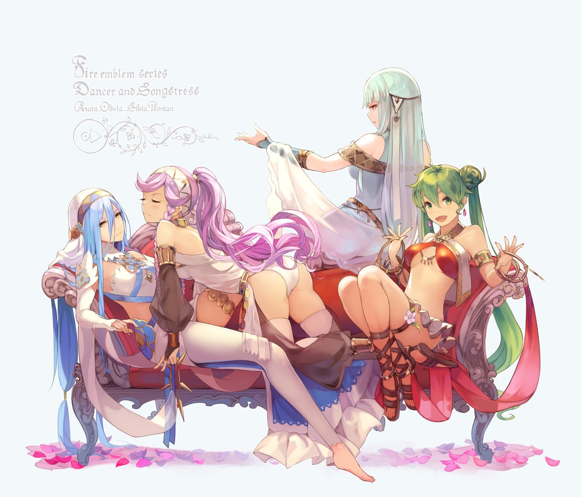 Bailarinas
Por Tetsu Kurosawa.
Palabras clave: Azura Olivia Ninian Sylvia