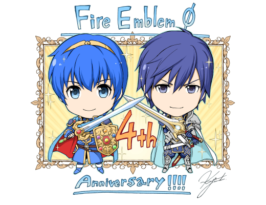 Aniversario 4 - Marth, Chrom
Aniversario 4 de Cipher.

