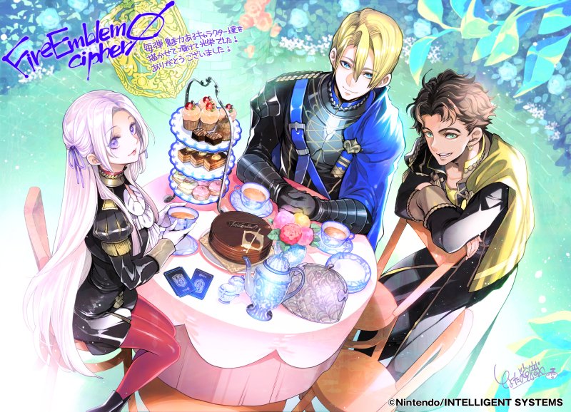 Gracias, Cipher (Final)
Agradecimientos debido a la serie final. Por @toyo_sao
Palabras clave: Edelgard Dimitri Claude