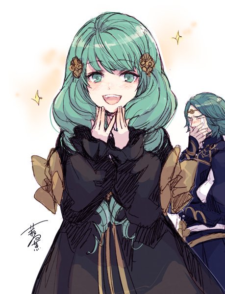 Flayn y Seteth
Por @hagiya_k

