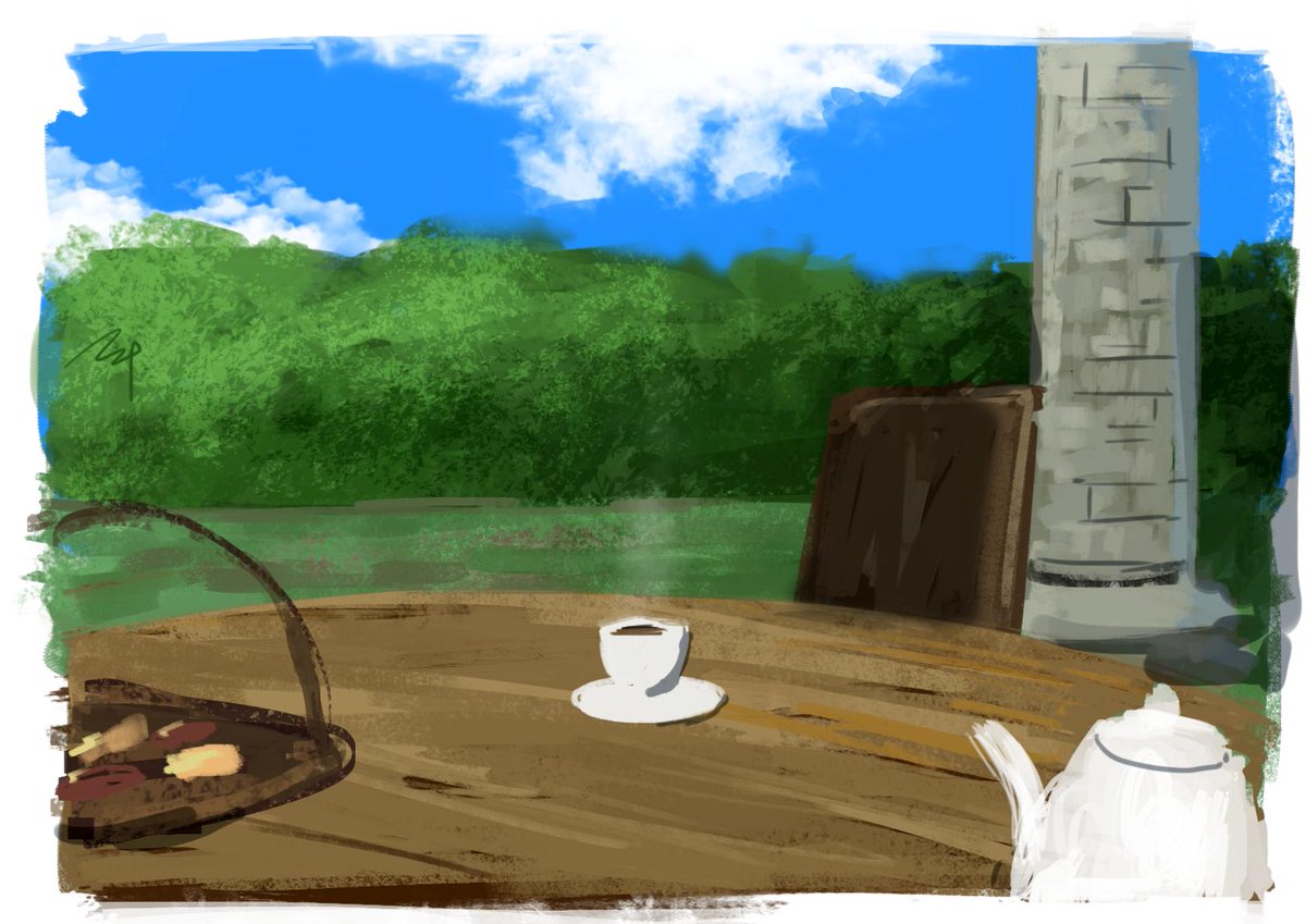 Fondo del te
Por @Ippei_painter
