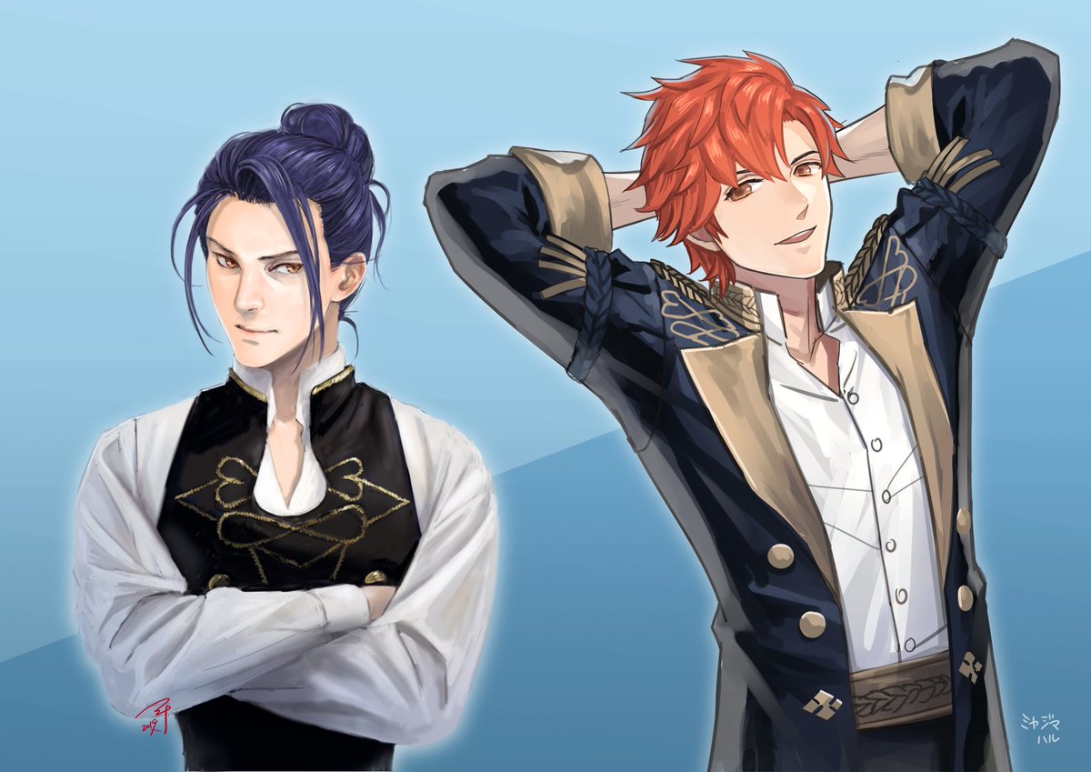 Felix, Sylvain 
Por @Ippei_painter
