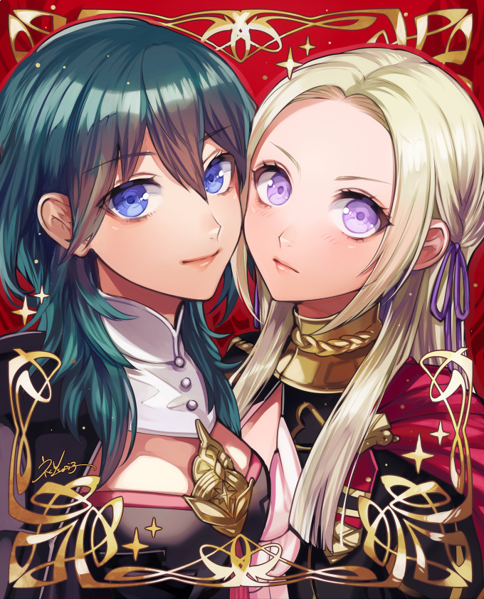 Byleth y Edelgard
Por @maturica_y
