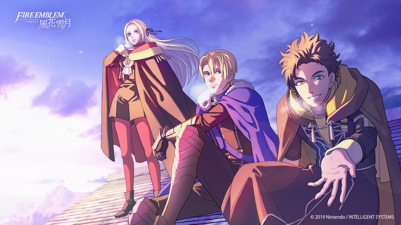 Edelgard, Dimitri, Claude
