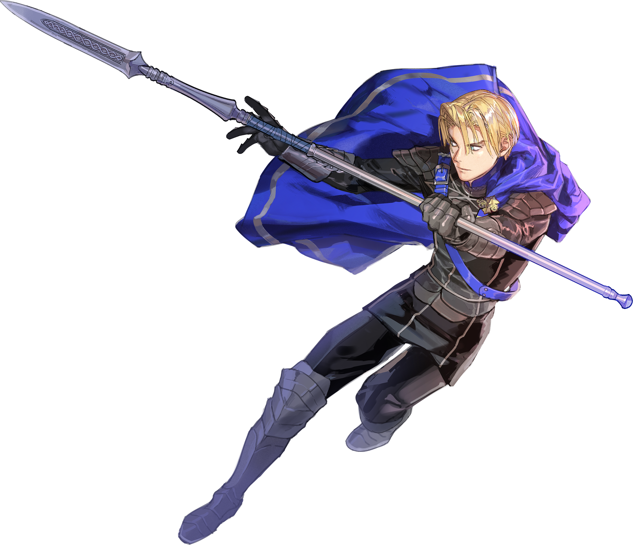 Ilustraciones oficiales - Fire Emblem Three Houses - Dimitri - Artworks