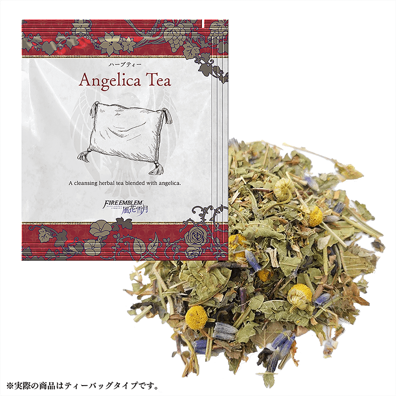 Angelica Tea
Parte del [url=https://www.fireemblemwod.com/articulo-1478358486]set oficial de té[/url] de Three Houses.
