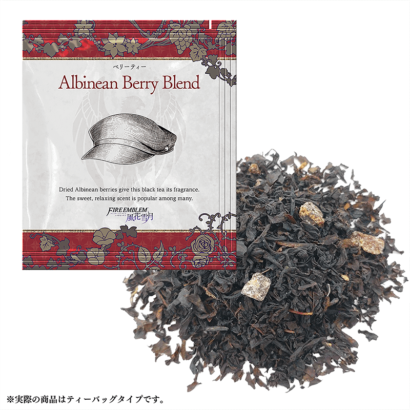 Albinean Berry Blend
Parte del [url=https://www.fireemblemwod.com/articulo-1478358486]set oficial de té[/url] de Three Houses.
