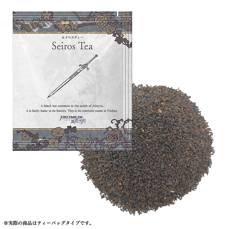 Seiros Tea
Parte del [url=https://www.fireemblemwod.com/articulo-1478358486]set oficial de té[/url] de Three Houses.
