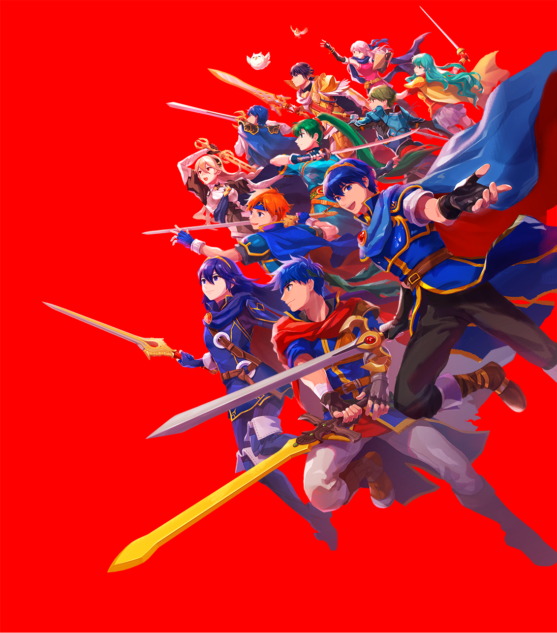Fire Emblem Expo
Imagen para el evento del 2019.
Palabras clave: Eirika Micaiah Alfonse Alm Sigurd Lyn Corrin Roy Marth Lucina Ike Feh Yune