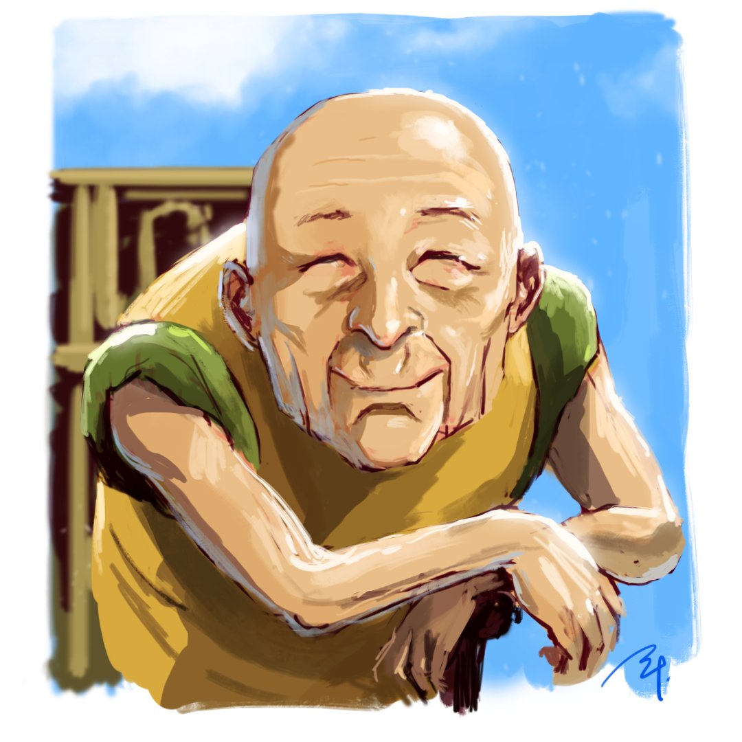 Aldeano
Por @Ippei_painter
