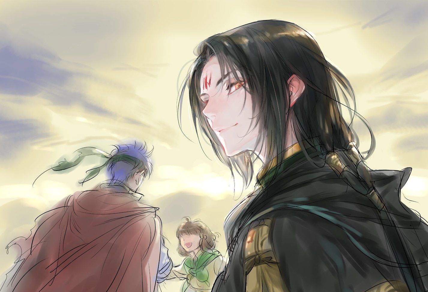 Soren, Ike, Mist
Por @Rika_OwlForest

