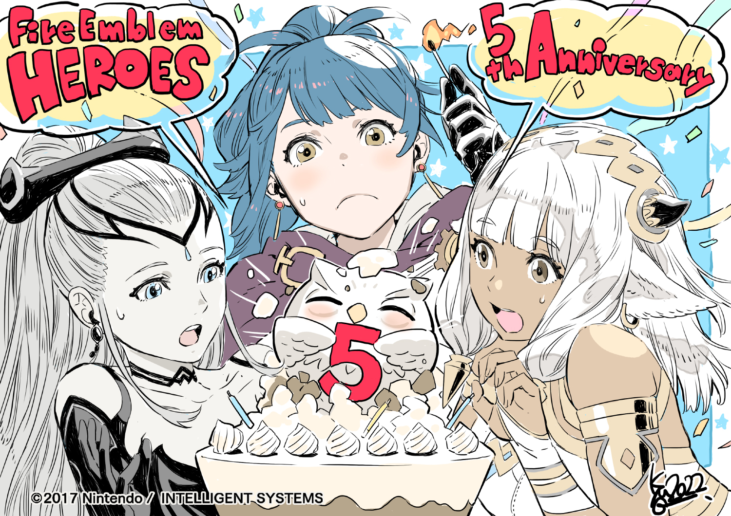 Aniversario 5, Kozaki Yusuke 
Palabras clave: Eir Reginn Ash Feh