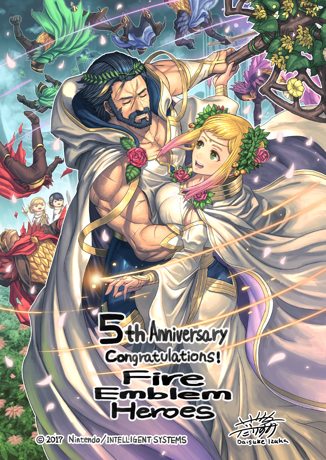 Aniversario 5,  Daisuke Izuka
Palabras clave: Henriette Gustav Alfonse Sharena