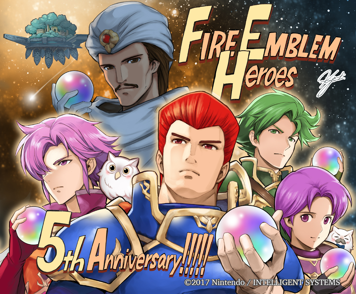 Aniversario 5, Yamada Kotaro 
Palabras clave: Hardin Wold Feh Vyland Sedgard Roshea