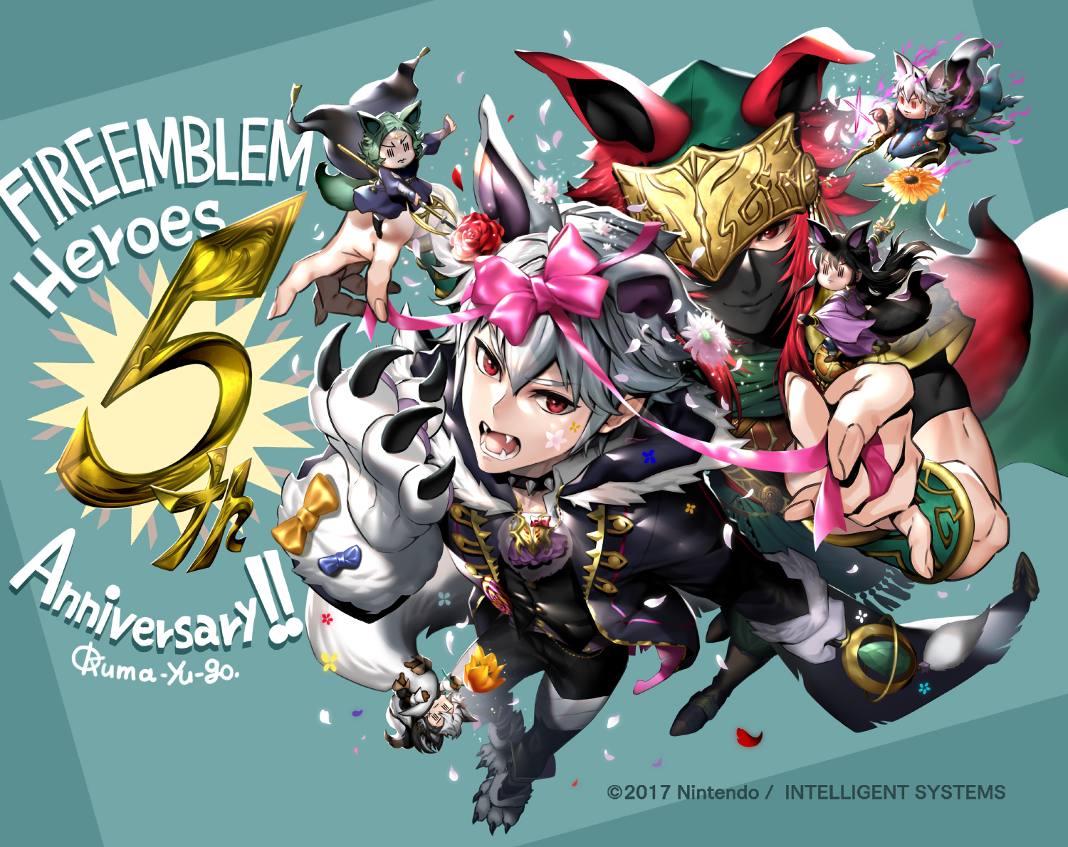 Aniversario 5,  Okuma Yugo 
Palabras clave: Seteth Grima Robin Joashua Shannan