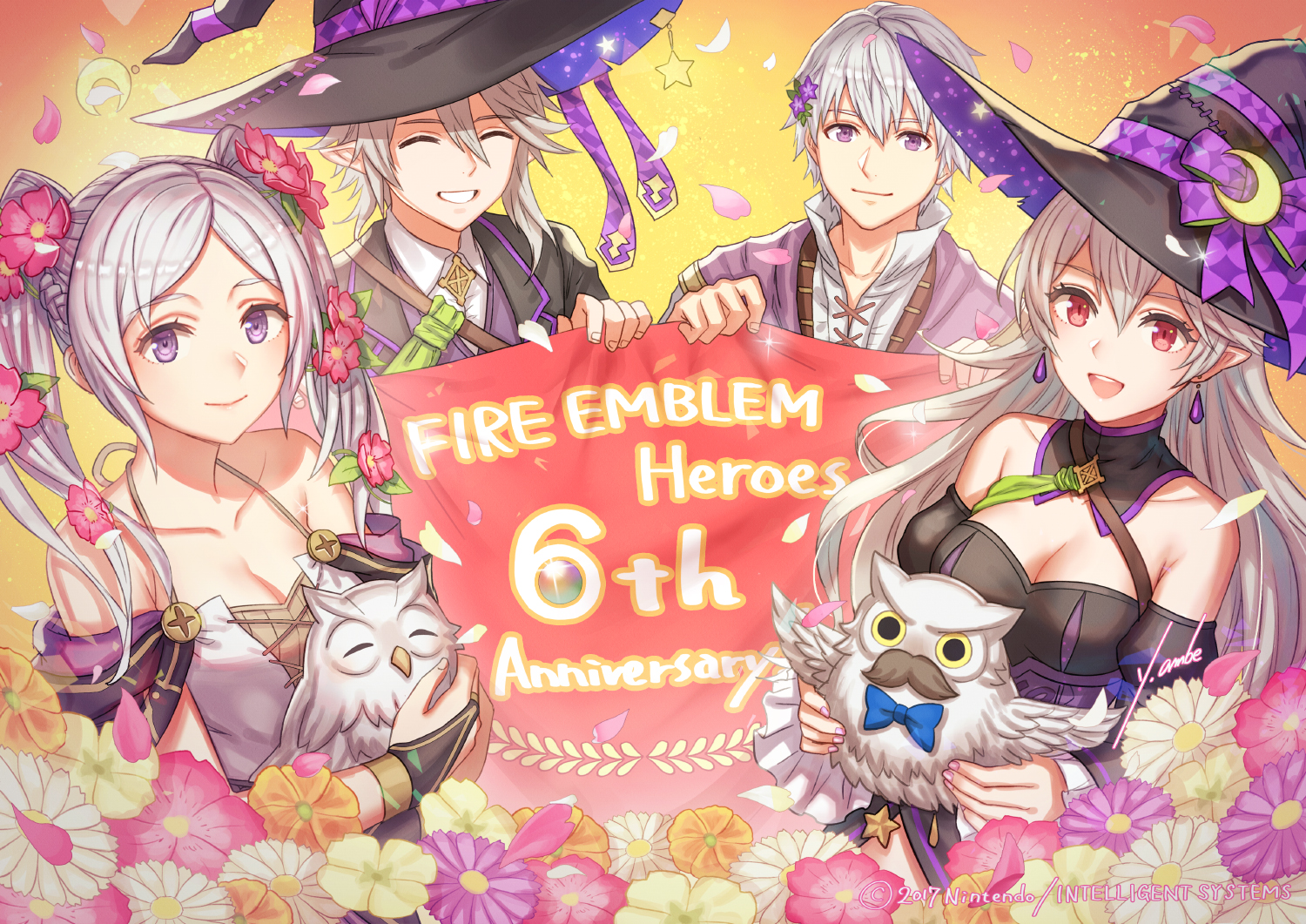 Aniversario 7, Corrin y Robin
Por Yamada Kotaro
Palabras clave: Feh Fehnix