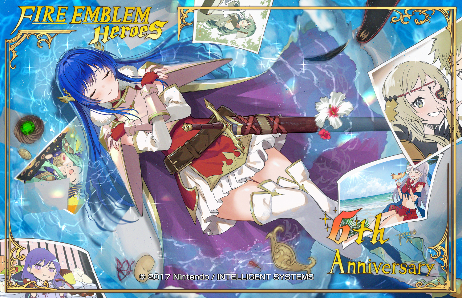 Aniversario 7, Shiida
Por ichikawa Halu
Palabras clave: Rhea Ilyana Tatiana Ophelia Odin Micaiah Yune