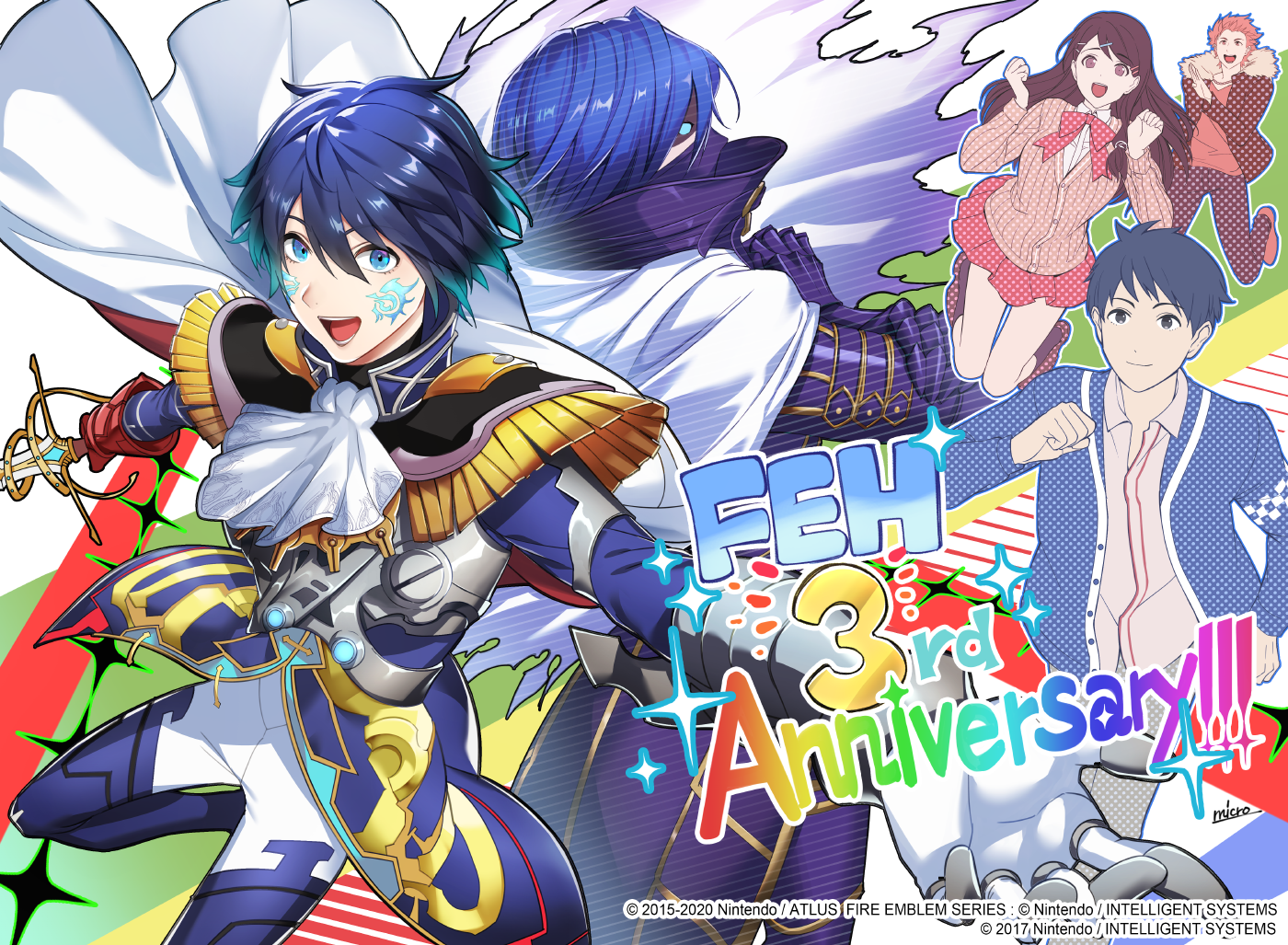 Aniversario 3, Mikuro 
Palabras clave: Itsuki Chrom Tsubasa Touma