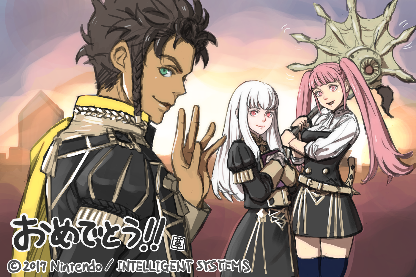 Aniversario 3, Toshiyuki Kusakihara
Palabras clave: Claude Lysithea Hilda