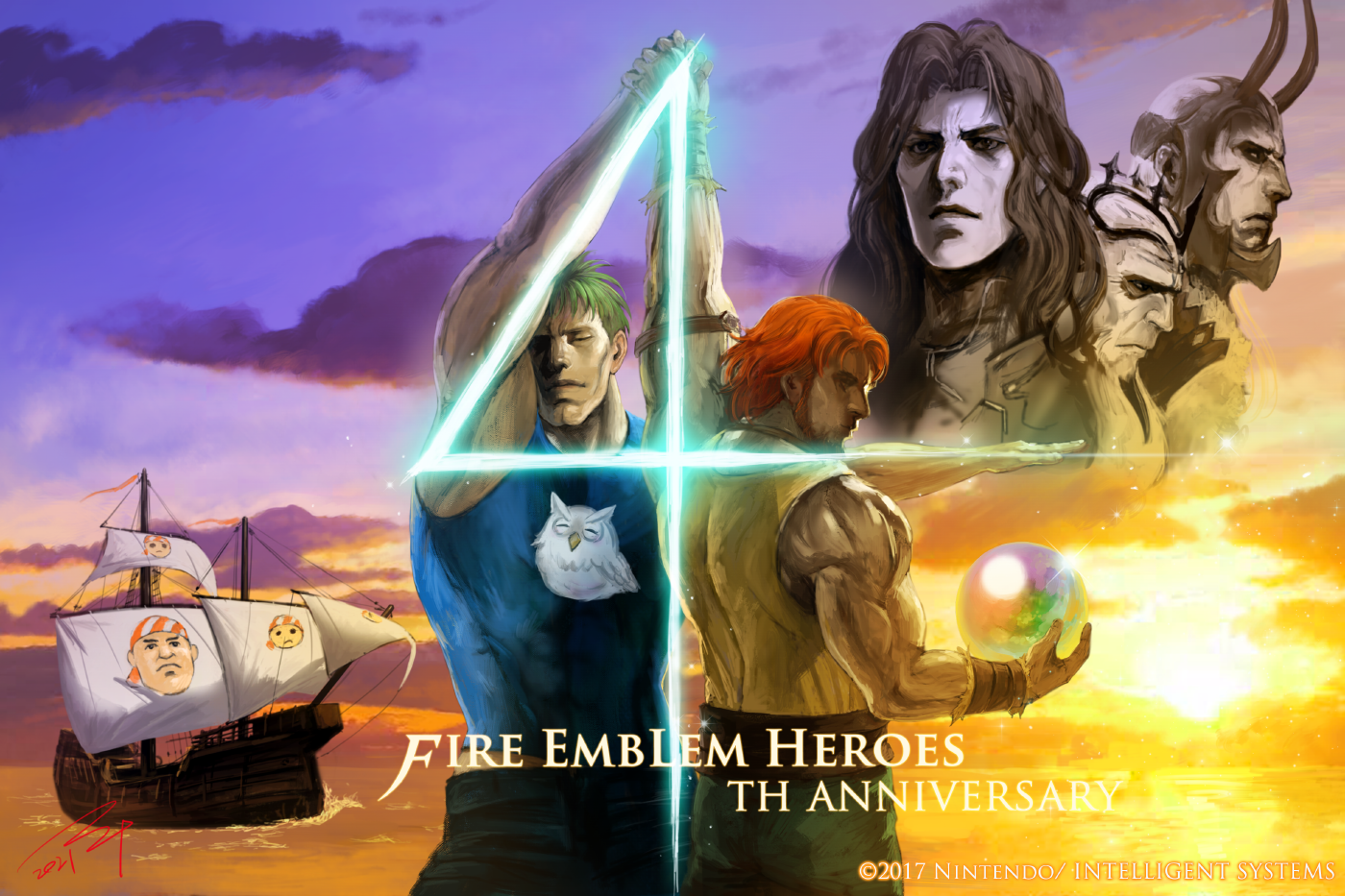 Aniversario 4, Soeda Ippei 
Palabras clave: Darros Arden Dorcas Travant Walhart