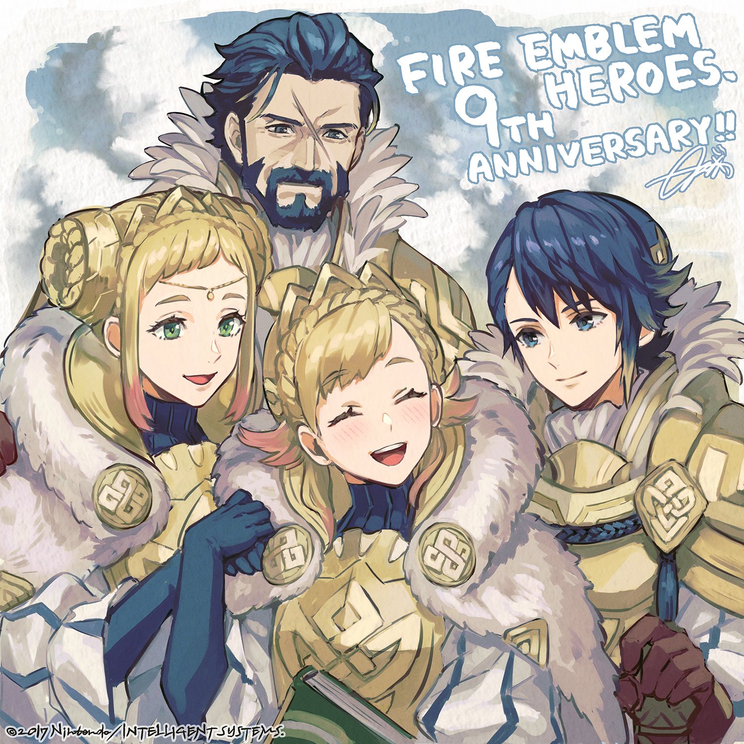 Aniversario 9, Niji Hayashi 
Palabras clave: Alfonse Sharena Gustav Henriette
