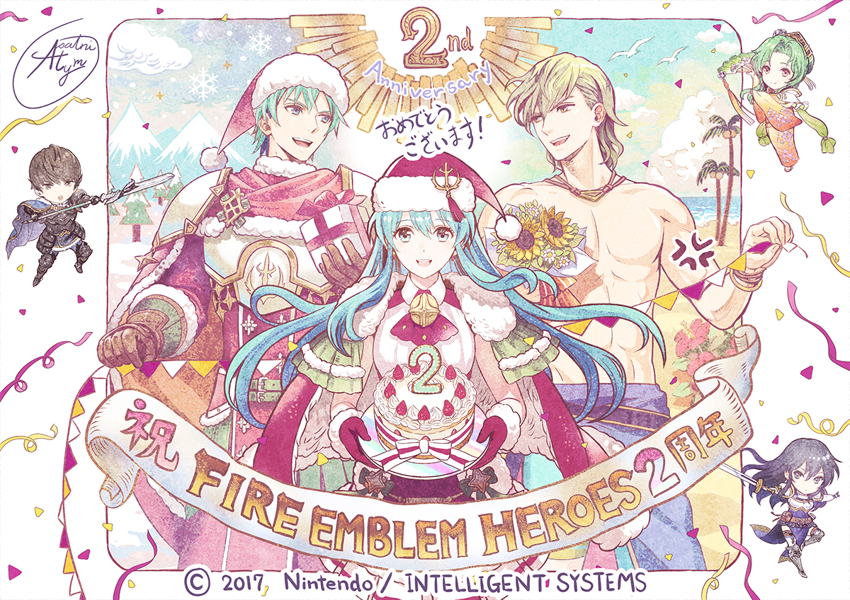 Aniversario 2, Asatani Tomoyo 
Palabras clave: Berkut Ephraim Cecilia Innes Elincia Karla