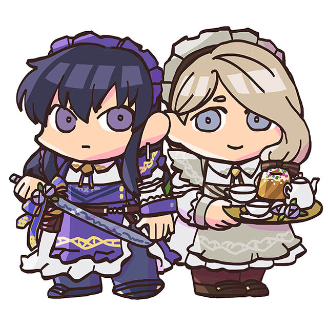 Ayra y Mercedes Hora del te
