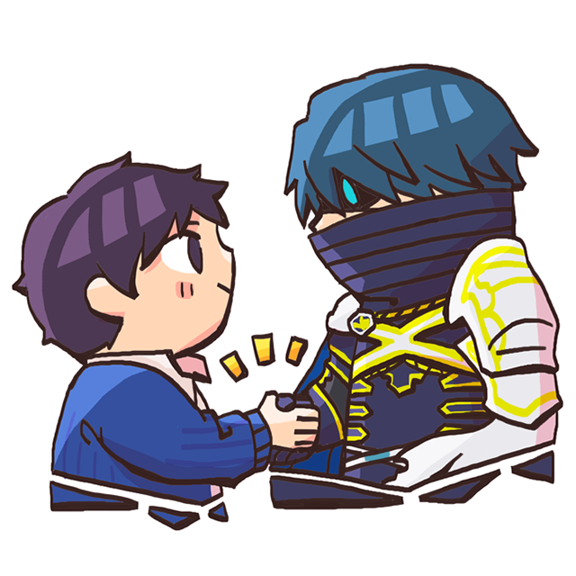 Itsuki y Chrom
