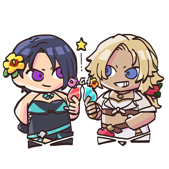 Shamir y Catherine
