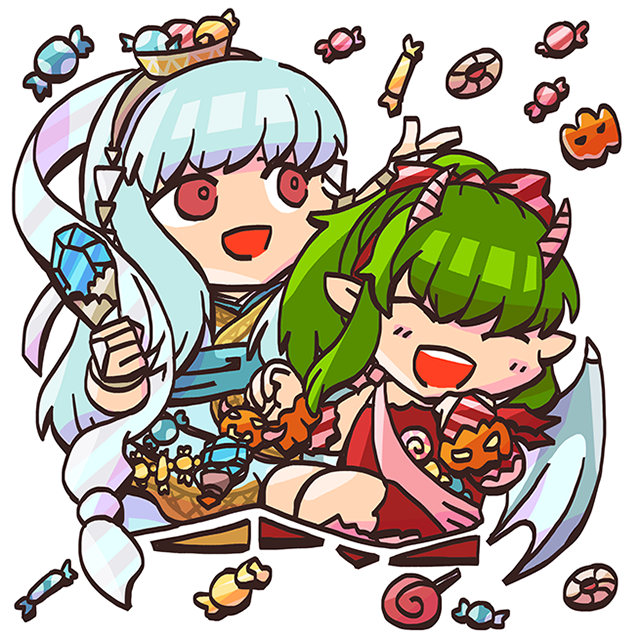 Tiki y Ninian
