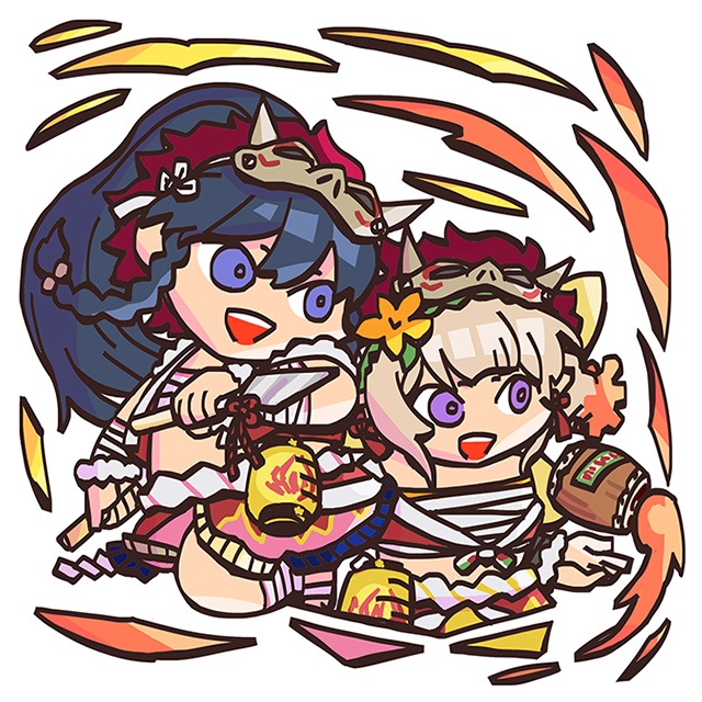 Tana y Peony
