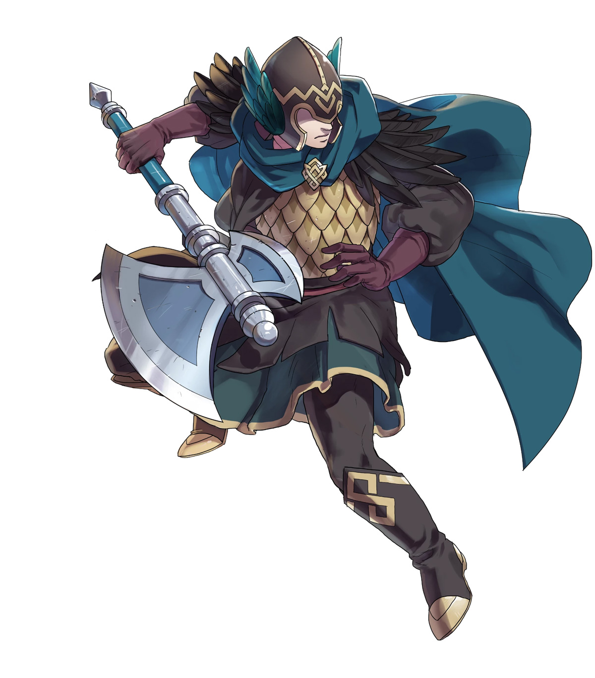 Soldado hacha

